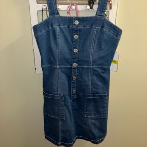 Denim dress